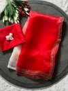Tew Soft Tissue Shine Organza Diamond Work Border Saree Exporters In India